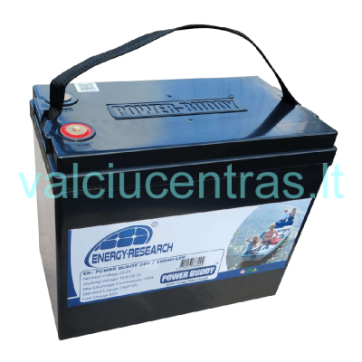 ENERGY RESEARCH POWER BUDDY LITHIUM ACCU 24V/100AH akumuliatorius